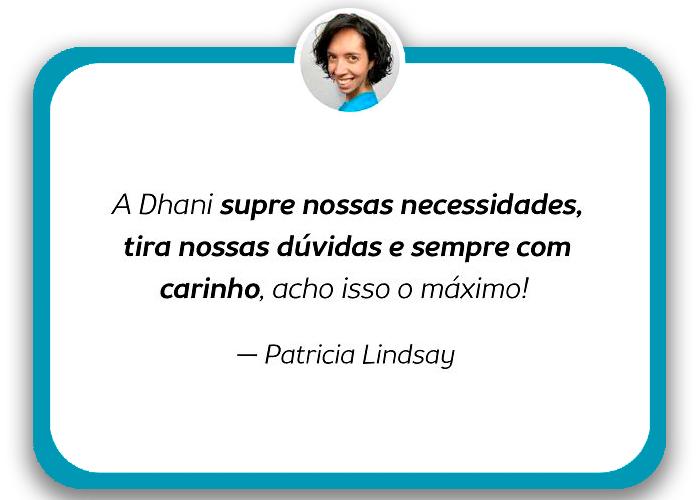 Feedback da Paty
